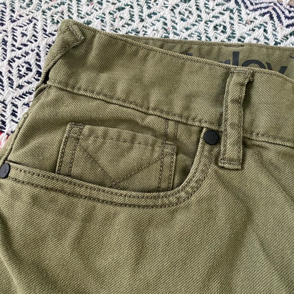 HURLEY 84 Slim Jeans - Army Green Color. Classic 5-pocket Jean.🍃 - Picture 5 of 11